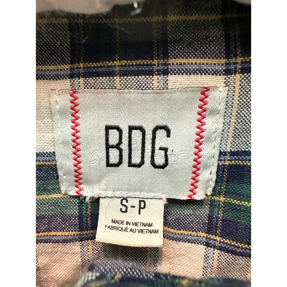 URBAN OUTFITTERS BDG Patchwork Plaid Button Down Shirt Oversized | Small - Picture 6 of 8